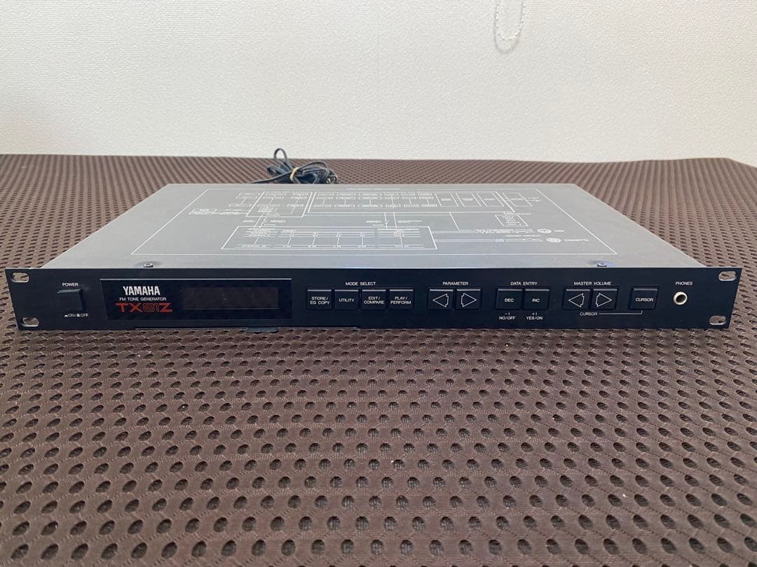 YAMAHA TX81Z FMトーンジェネレーター Z52081587
