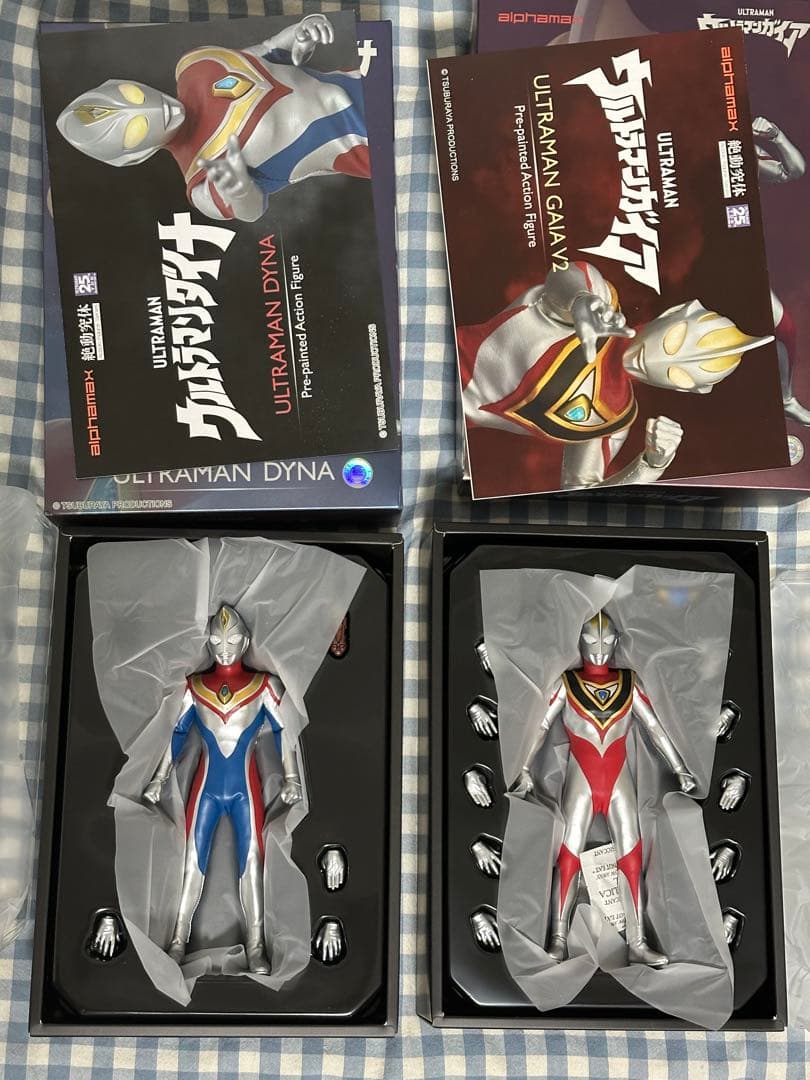 alphamax ウルトラマンガイア ダイナ フィギュアセット