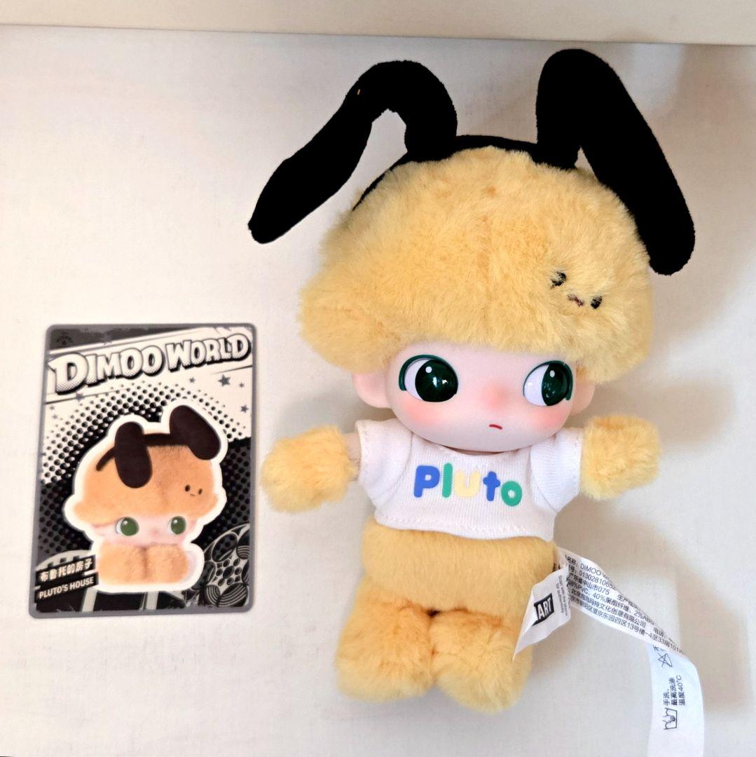 POPMART DIMOO WORLD × DISNEY ぬいぐるみ プルート - メルカリ