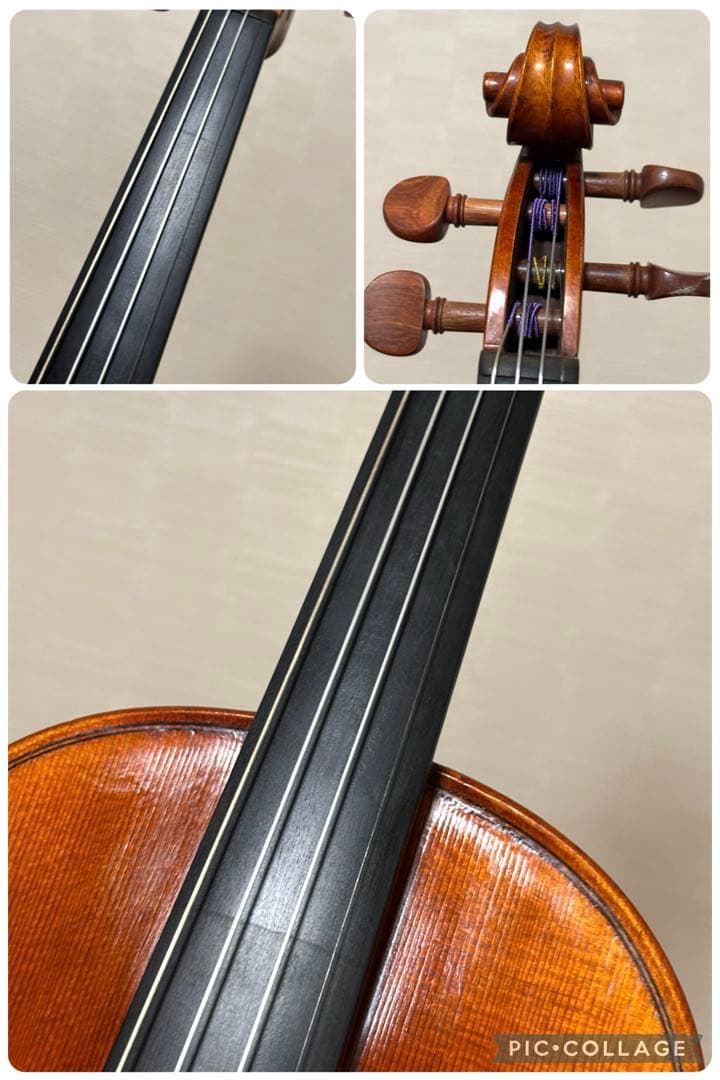 付属品多数】バレンテ バイオリン VN-60 4/4 2014年 虎杢