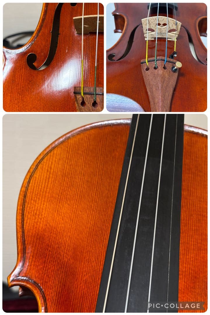 付属品多数】バレンテ バイオリン VN-60 4/4 2014年 虎杢