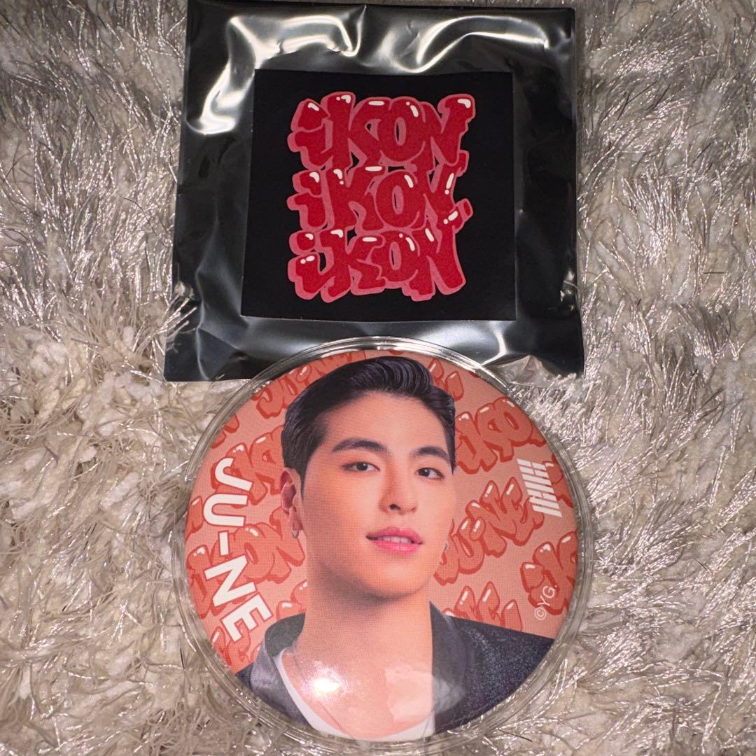 iKON ジュネ 缶バッチ - メルカリ