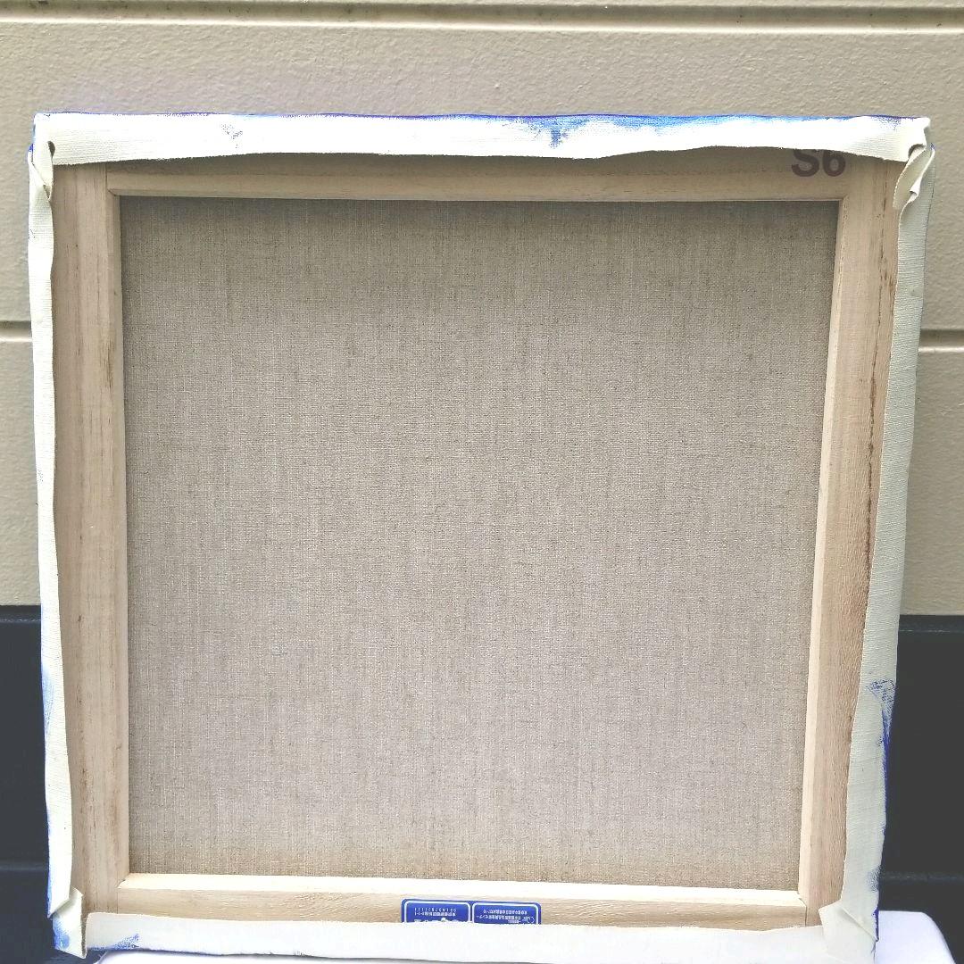 油絵 専用 花冠の猫 サバトラ白ちゃん