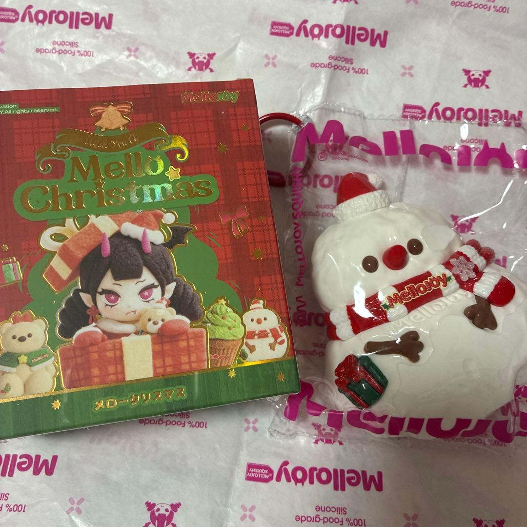 mellojoyスクイーズクリスマス限定メロークリスマスクリスマススノー