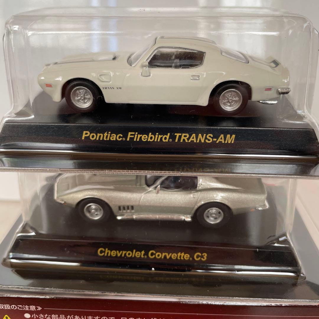 京商 1/64 USAスポーツカー 10台(コルベット，マッハ1，マスタング等)