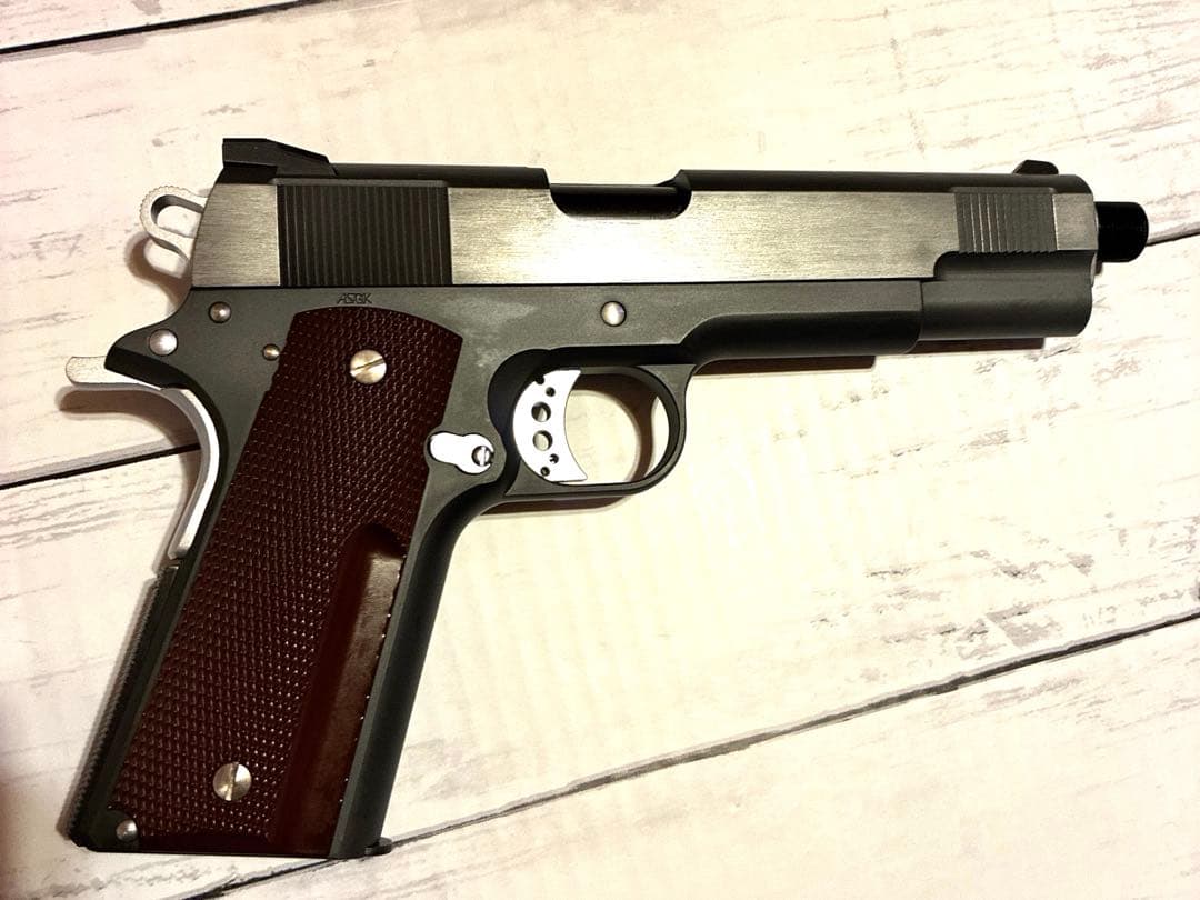 ウエスタンアームズ　スネークマッチ1911 カーボンブラックhw