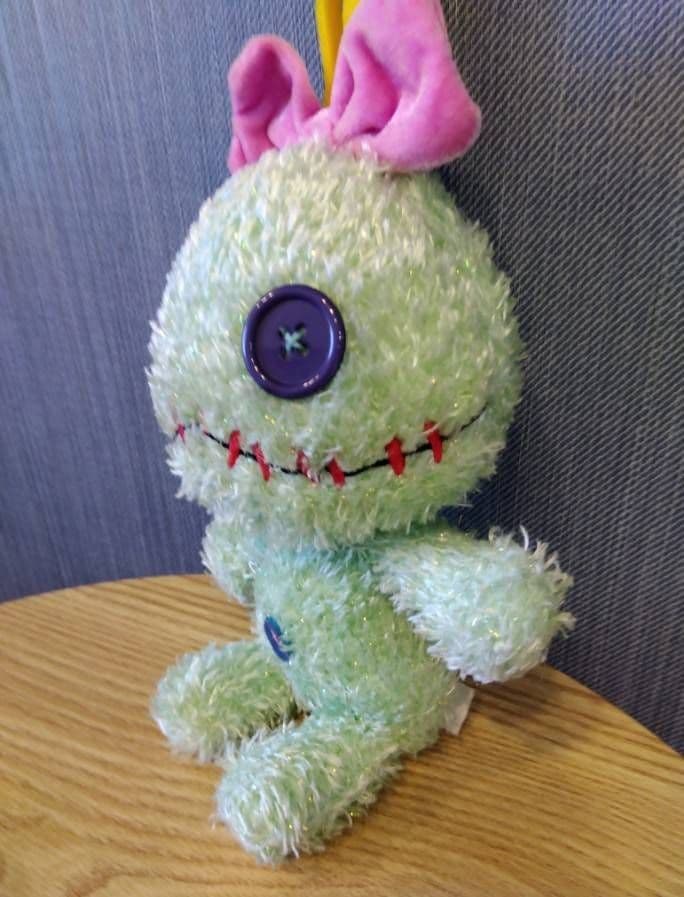 激レア！ ディズニー リロアンドスティッチ ☆ スクランプ ラメ ぬいぐるみ