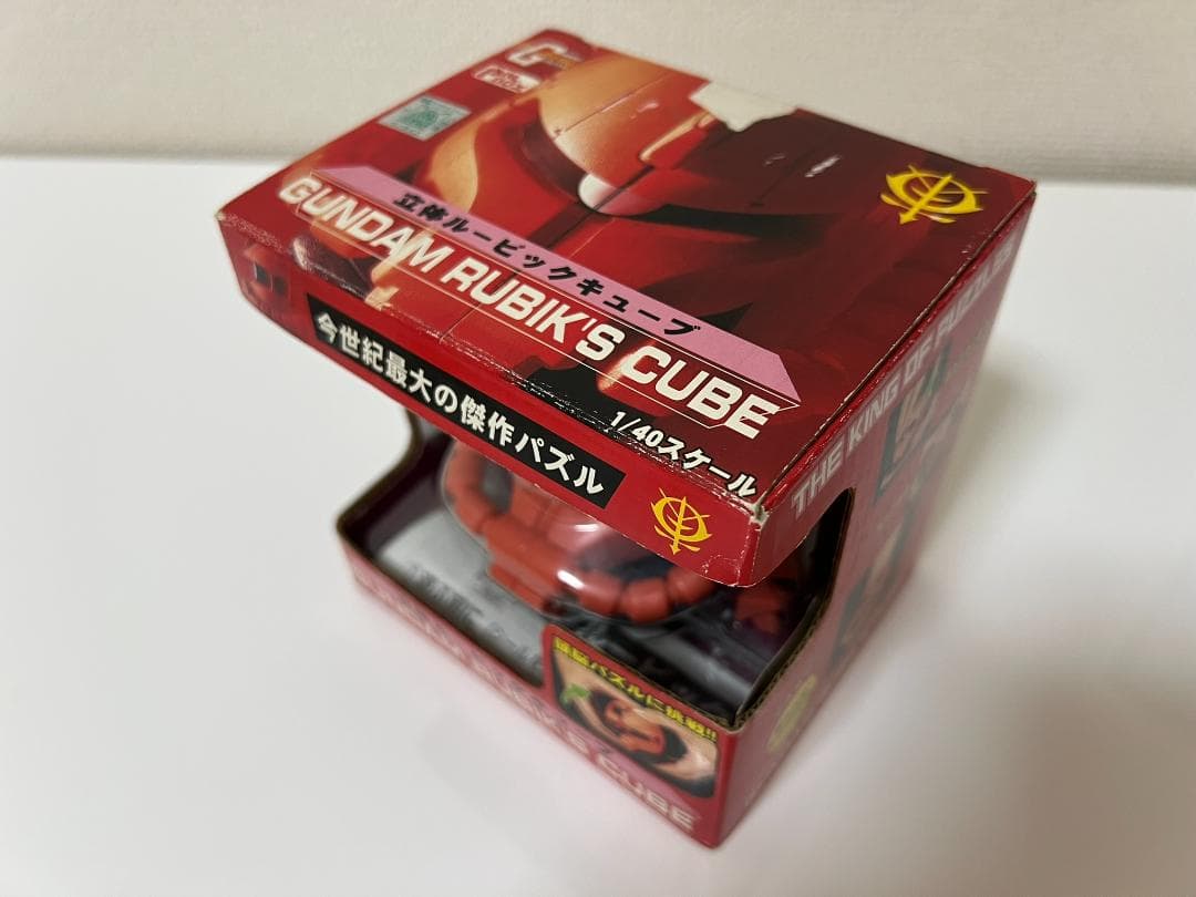 超激レア】ガンダム 立体ルービックキューブ シャア専用ザク