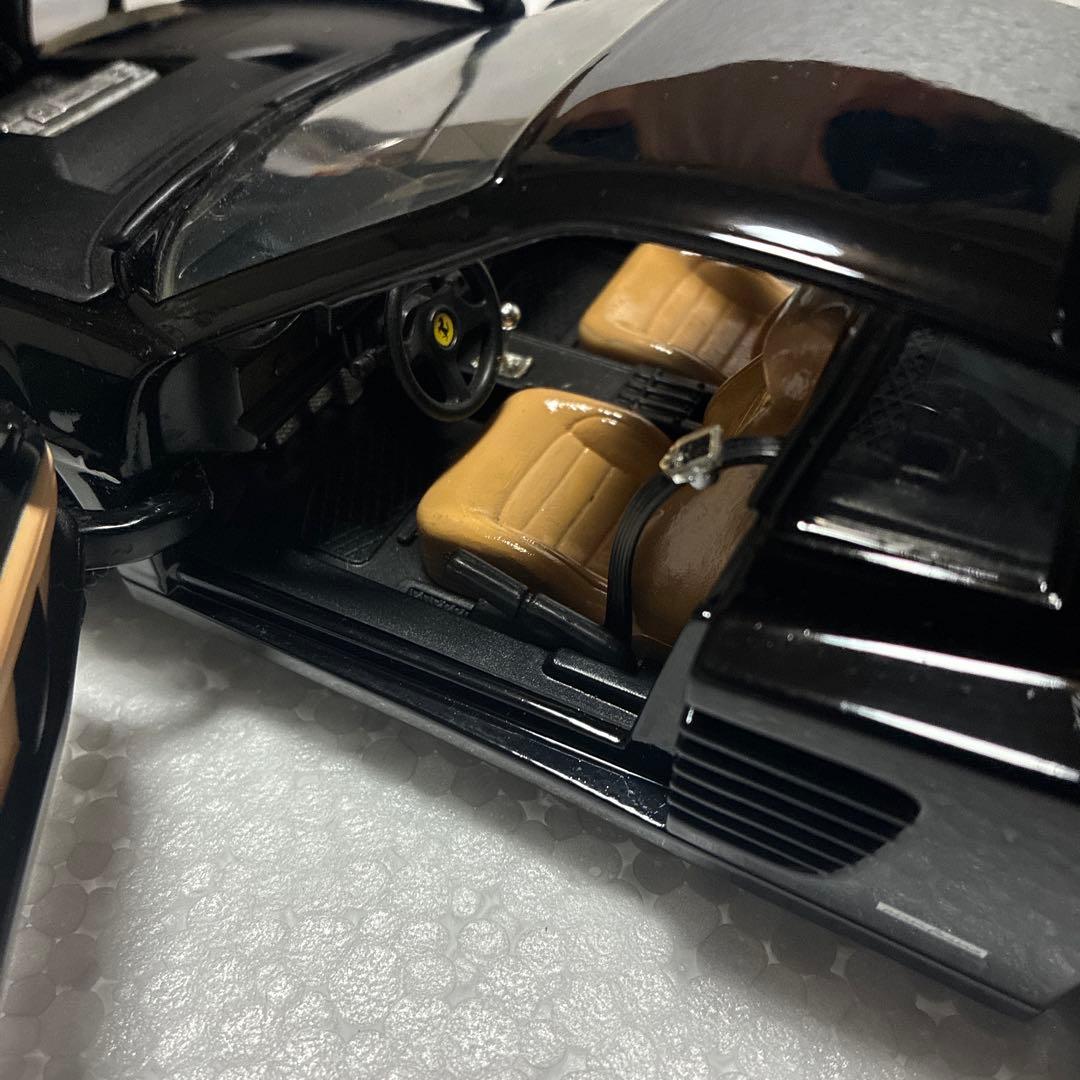 フェラーリ F512M (テスタロッサ)1/18ダイキャストミニカー　ブラック
