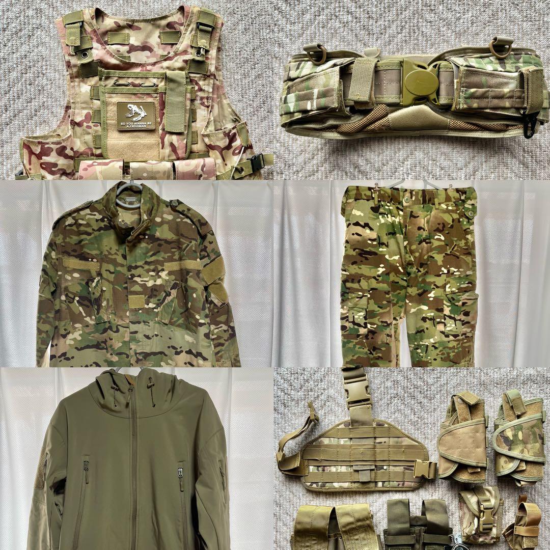 【中古】サバゲー　ミリタリー　装備　　まとめ売り 中古】サバゲー ミリタリー 装備 まとめ売り □サバゲー ミリタリー