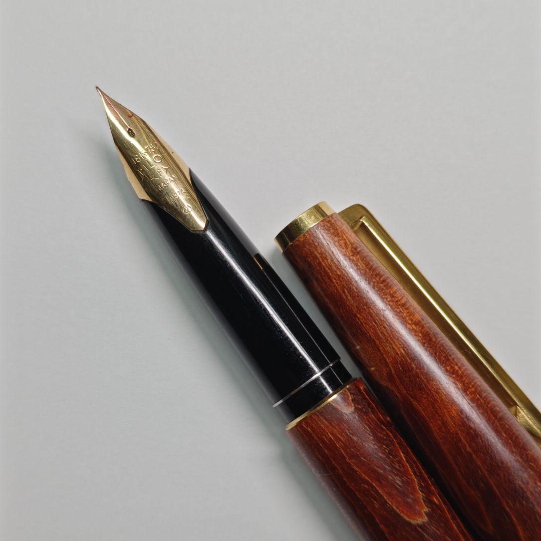 【断捨離】パイロット 1974年製万年筆 イタヤカエデ 18k 細字