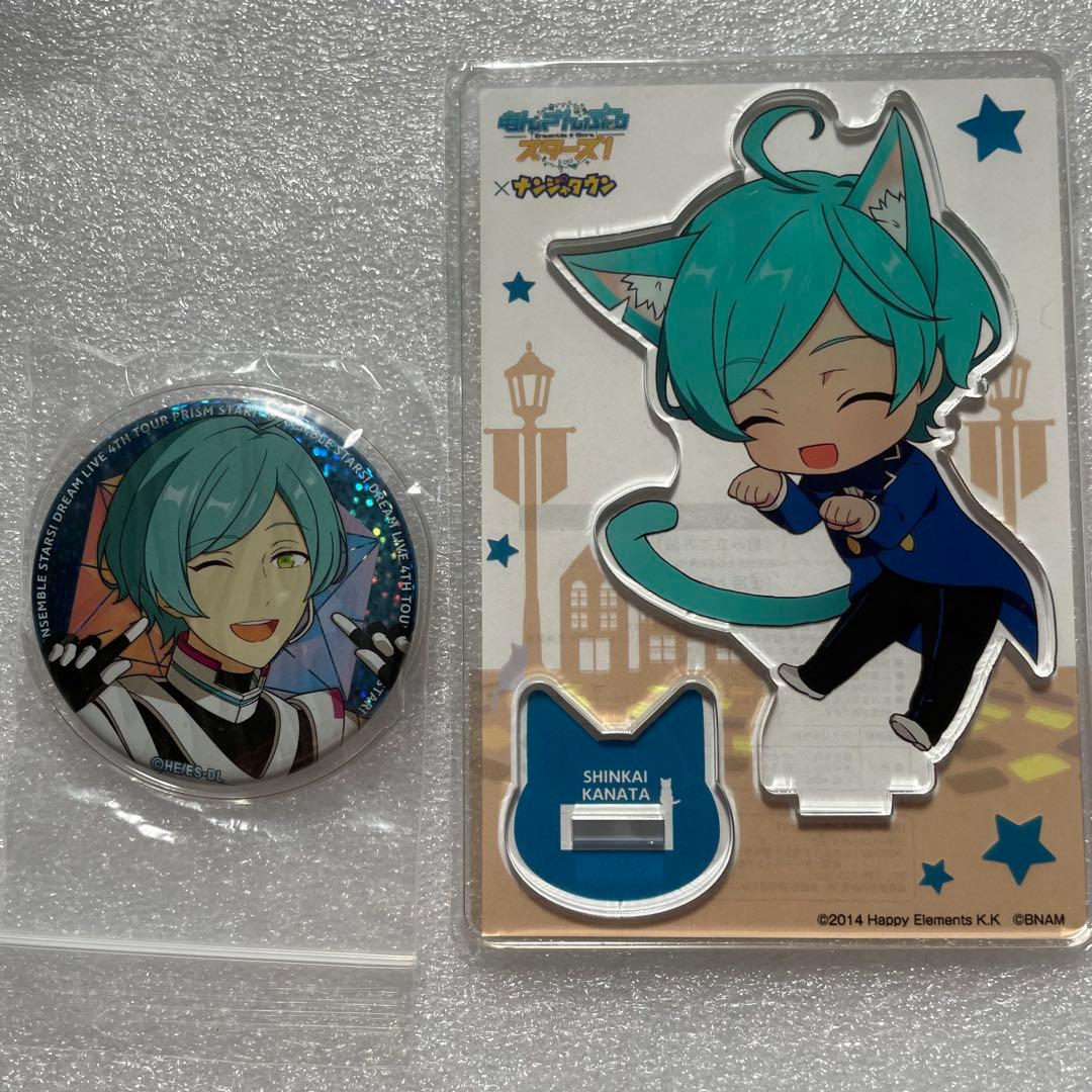 あんスタ 深海奏汰 スタライ 缶バッチ あんスタ 中国 追憶 缶バッジ 開花前