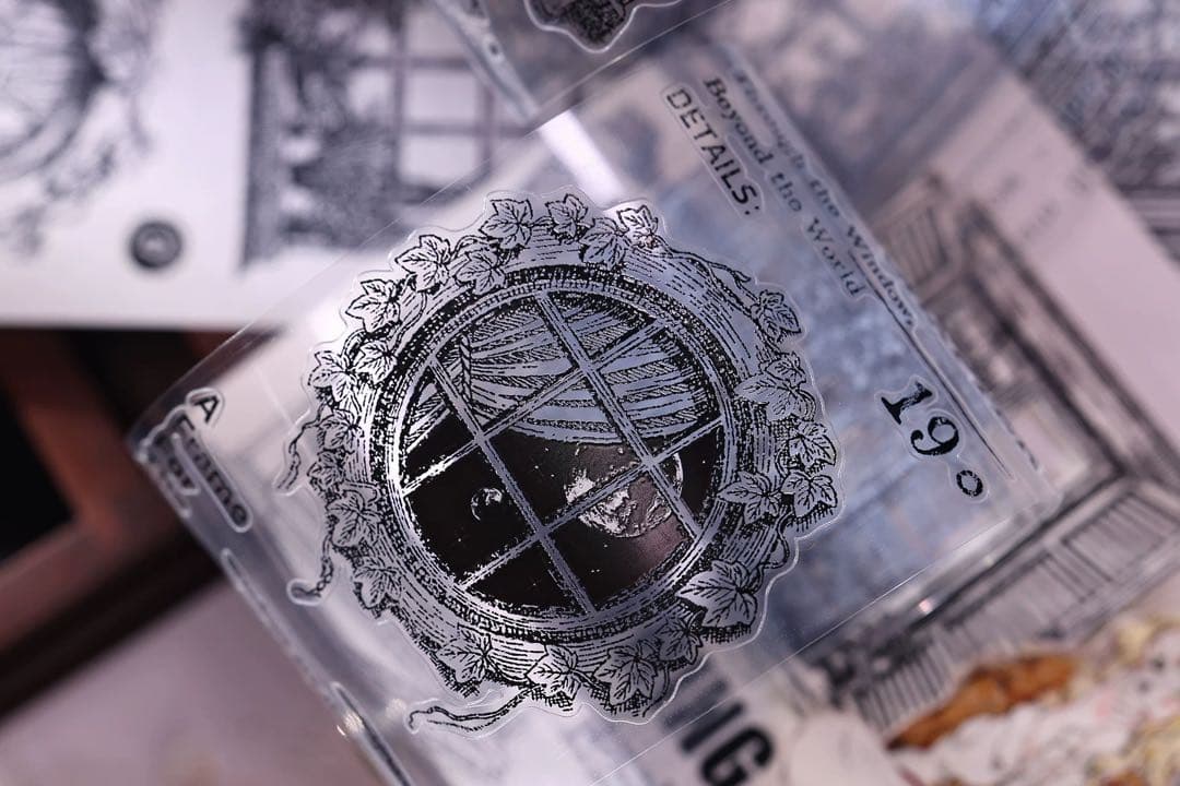 ⭐️SALE⭐️小白家文創《窗》海外マスキングテープ マステ 【2746】