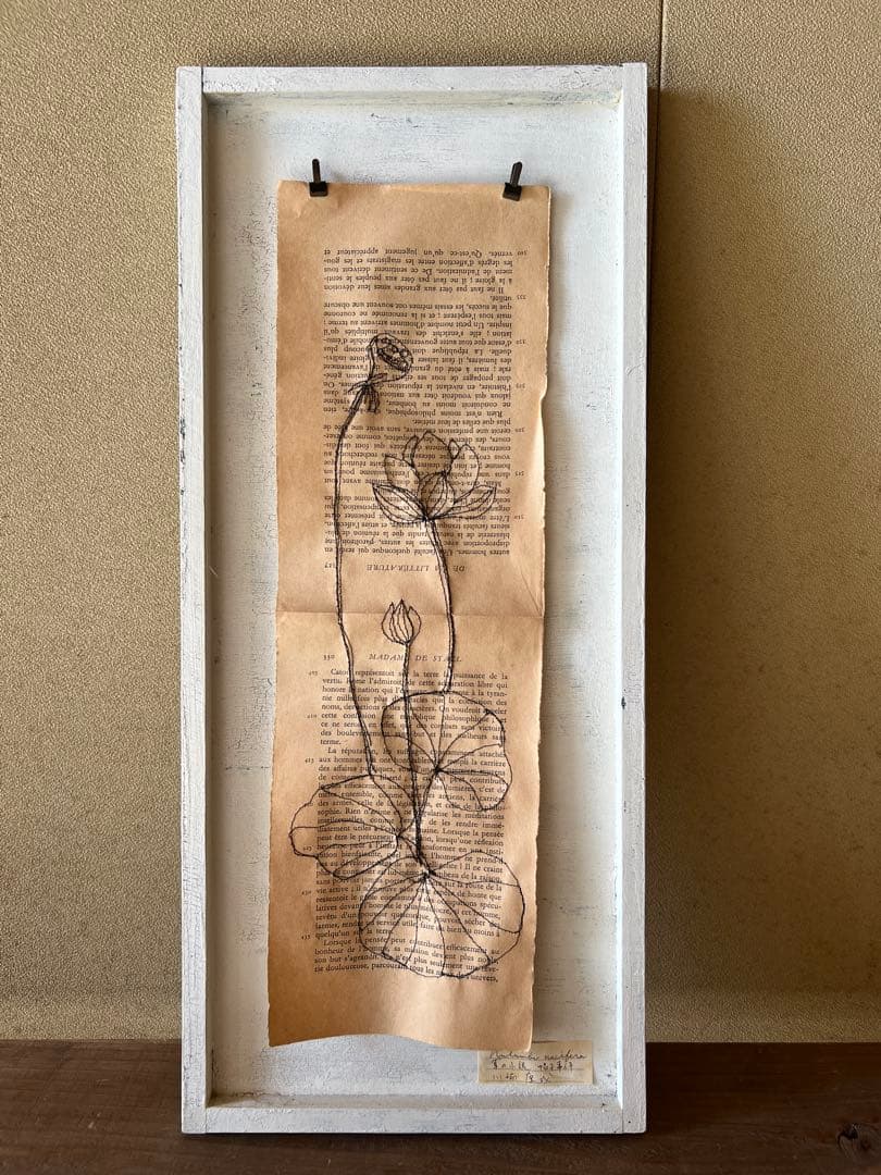 Nutel 渡邊笑理 アートパネル 45.4cm×19.8cm