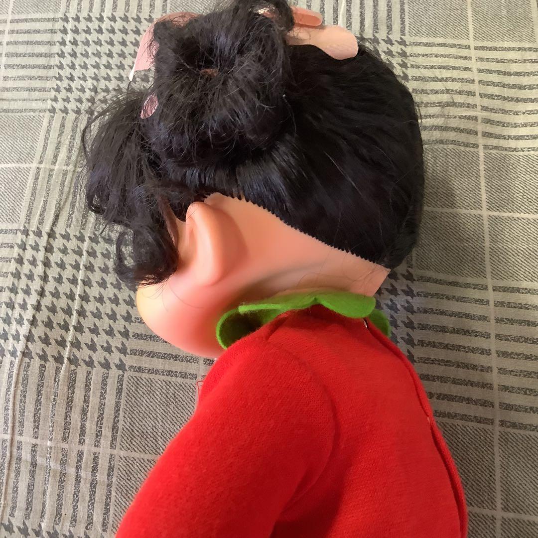 昭和レトロ、当時物】70～80年代 あさりちゃん ソフビ人形 フィギュア