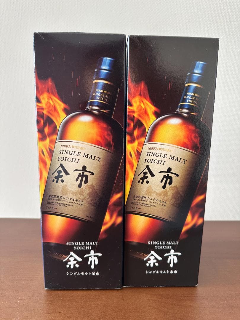 ニッカウイスキー シングルモルト余市 700ml 2本セット