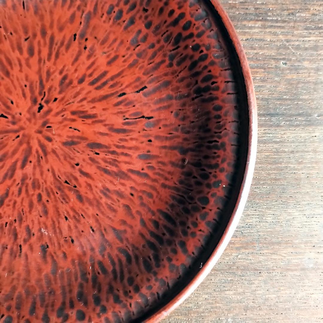 白*オ様 【最終価格】鎌倉彫 博古堂 刀痕の美 銘々皿・菓子