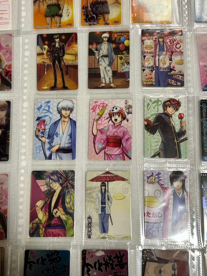 銀魂　カード　クリアコレクション　ウエハース　カードセット　272枚まとめ売り