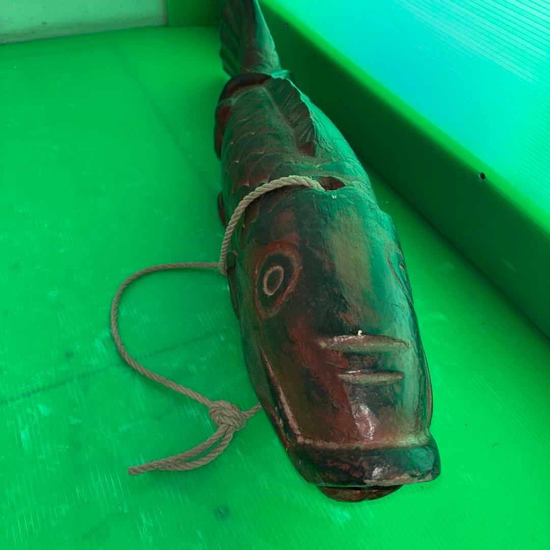 囲炉裏 木製 魚木工品 工芸品 錦鯉｜囲炉裏 木製 魚木工品 工芸品