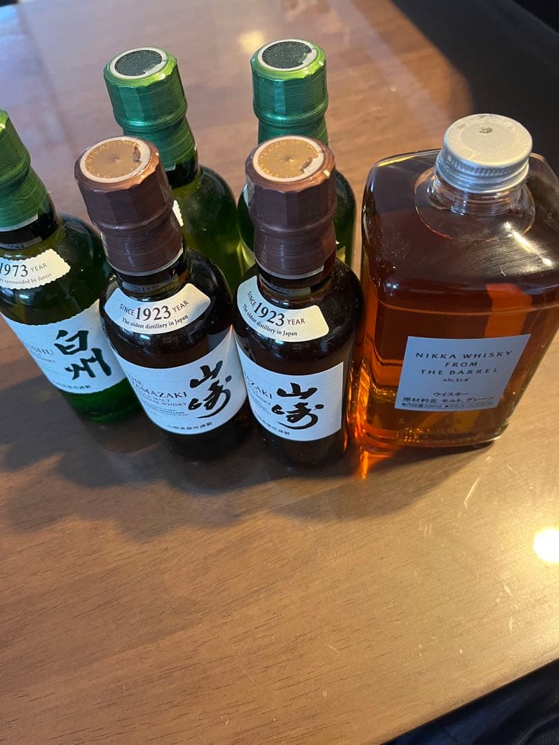 白州NA・山崎NA・フロムザバレル