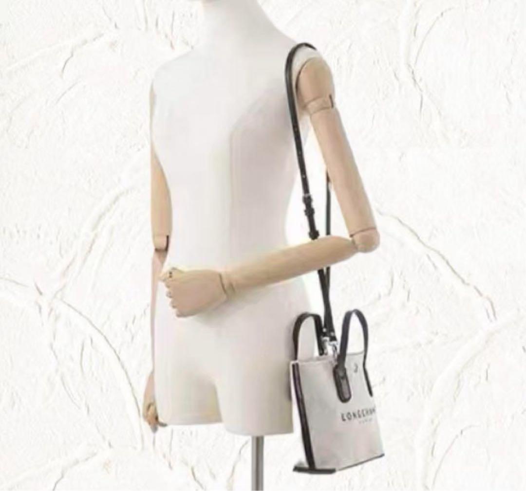 【新品】LONGCHAMP ショルダーバッグ ホワイト　2way
