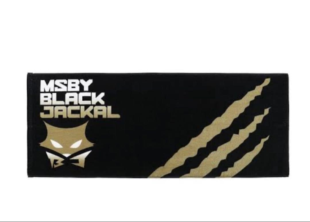 MSBYブラックジャッカル フェイスタオル ハイキュー フェイスタオル