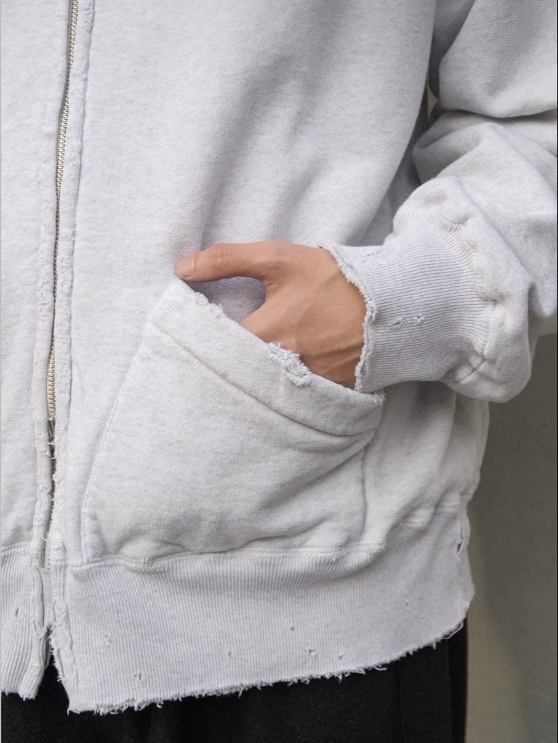 ancellm 25aw ZIP UP HOODIE サイズ2