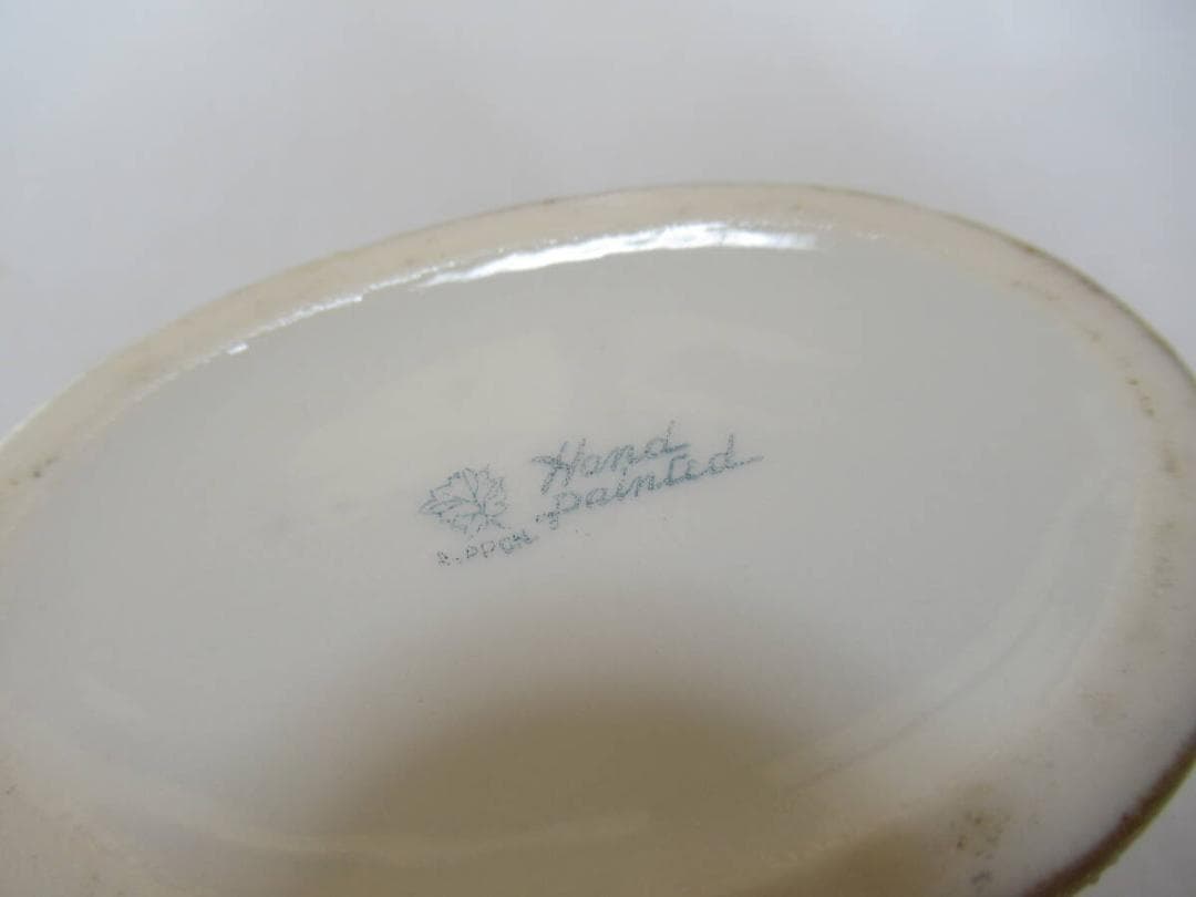 極希少美品 明治後期定価12万◇初期オールドノリタケ シュガーポット＆