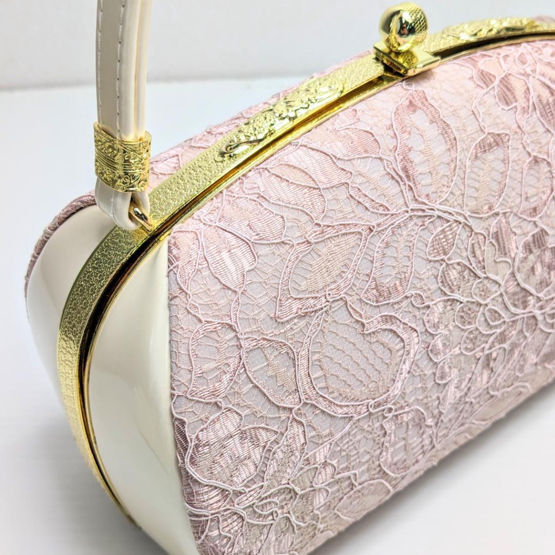 草履バッグ セット レース ピンク フォーマル カジュアル フリーサイズ u61