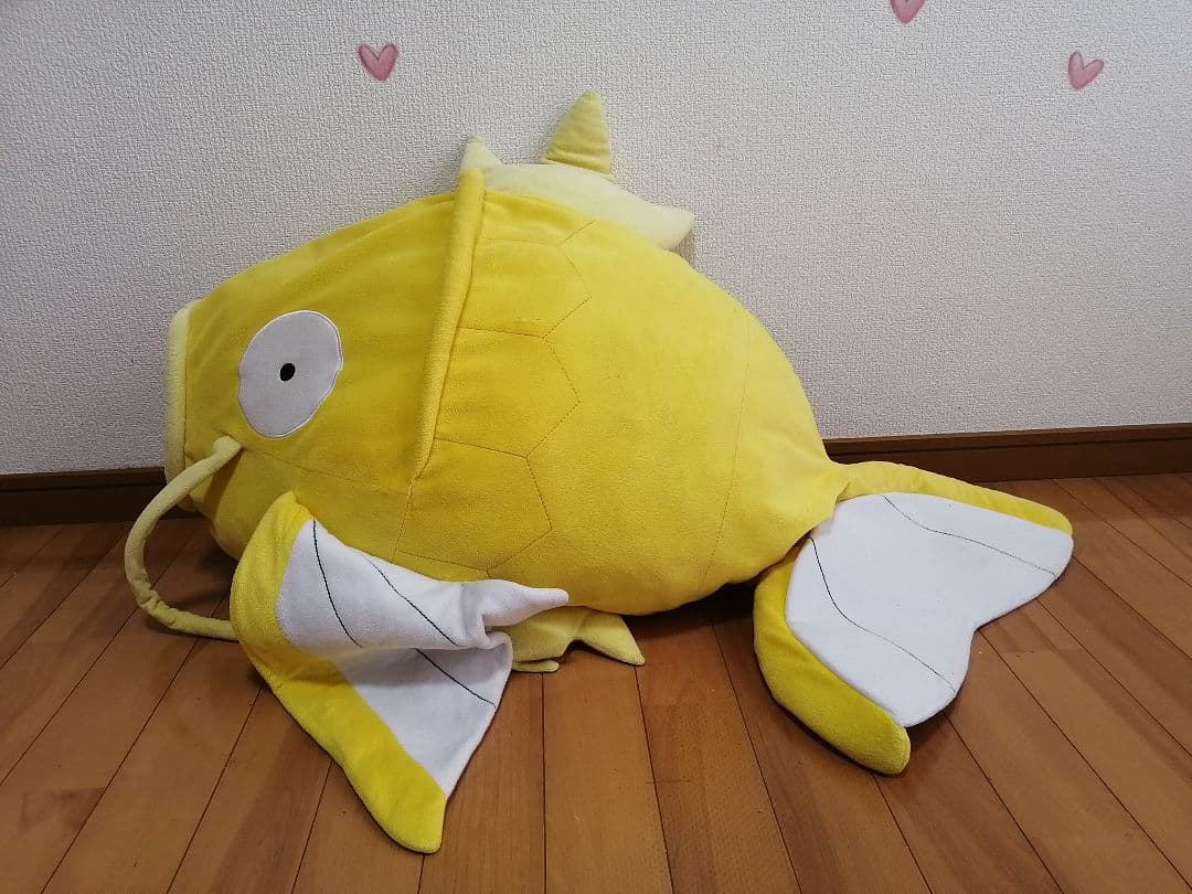 ポケモンセンター コイキング ぬいぐるみ 色違い 金 等身大 ポケモン ぬいぐるみ コイキング 金のコイキング 色違い ポケモンセンター