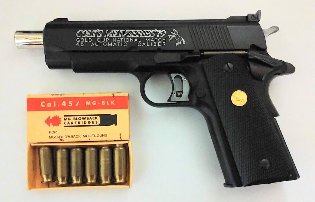 MGC ABS樹脂製モデルガン コルトガバカスタムナショナルマッチ 合法品