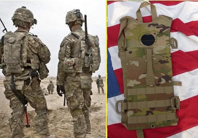 米軍実物 ハイドレーション バッグパックキャリア マルチカム 3L OCP 55