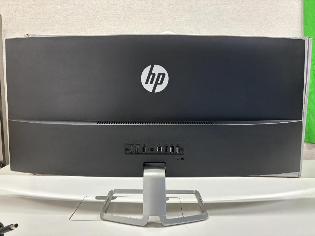 美品】HP 34f Curved 34インチ湾曲ディスプレイ IPSパネル