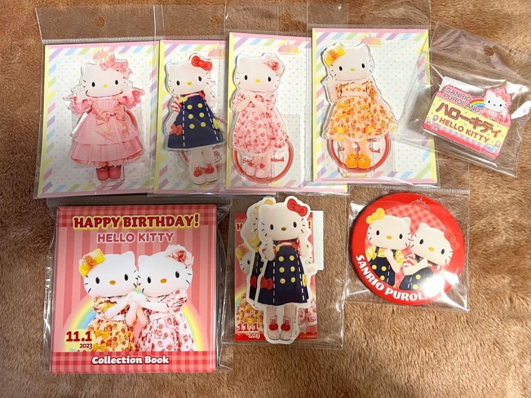 サンリオピューロランド限定 ハローキティ・ミミィ バースデーグッズ8