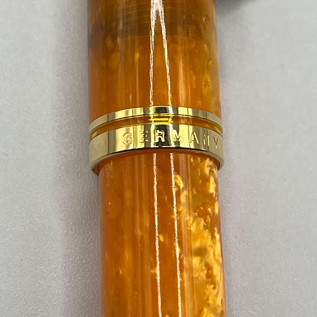 Pelikan ペリカン 万年筆 限定 スーベレーン M600 EF オレンジ