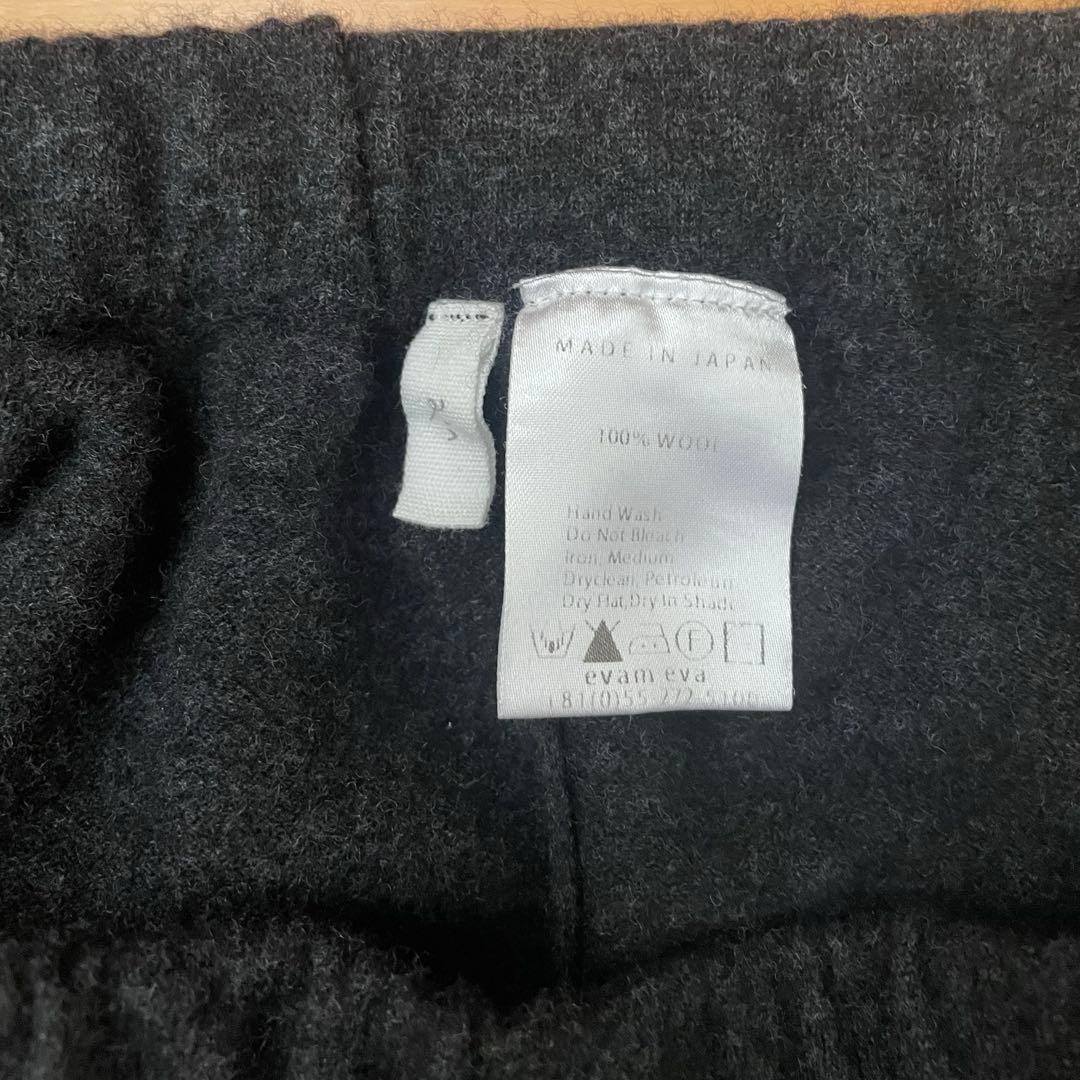 【本日削除】evam eva ☆ウールサルエルパンツ(フリー)