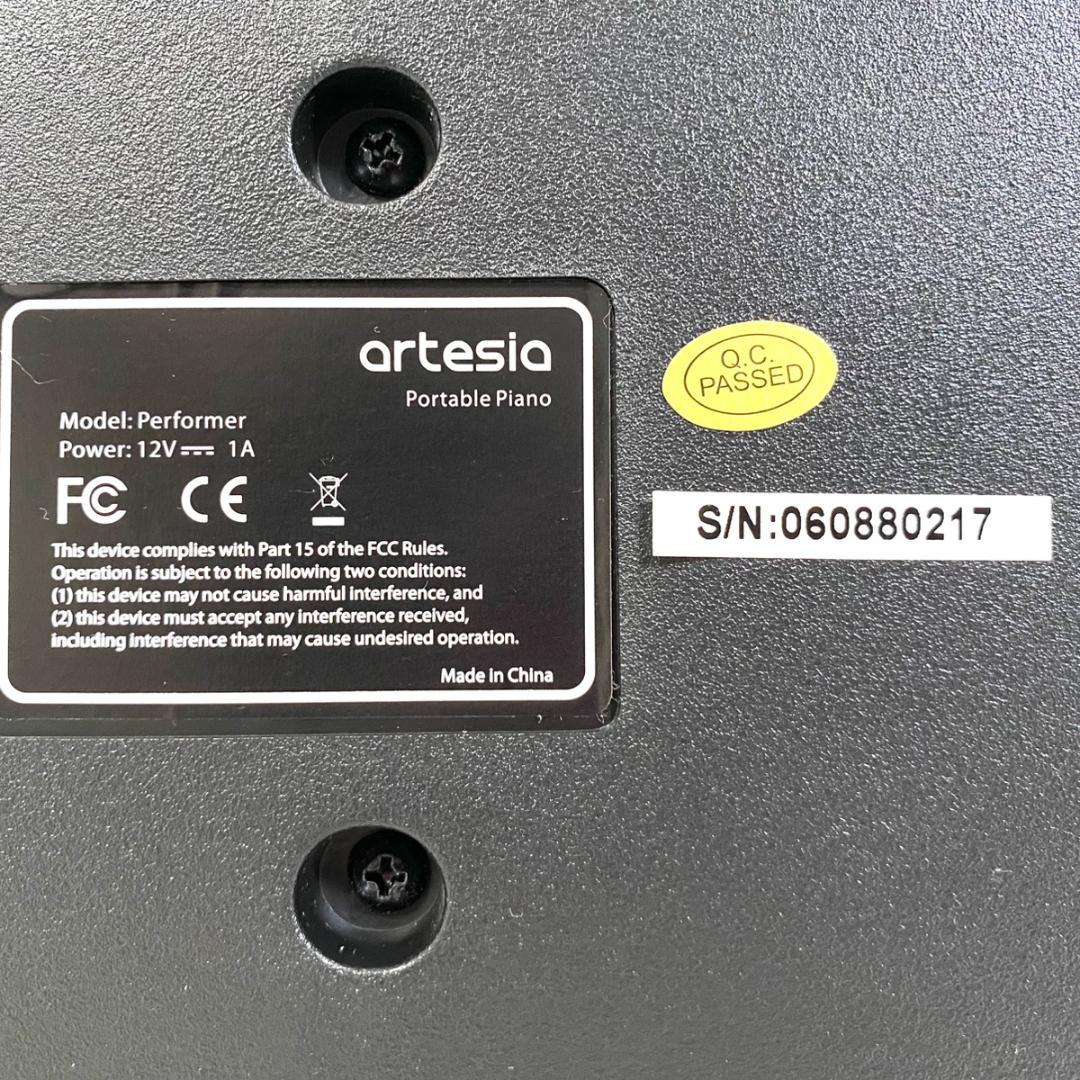 artesia アルテシア 電子ピアノ performer アダプター付