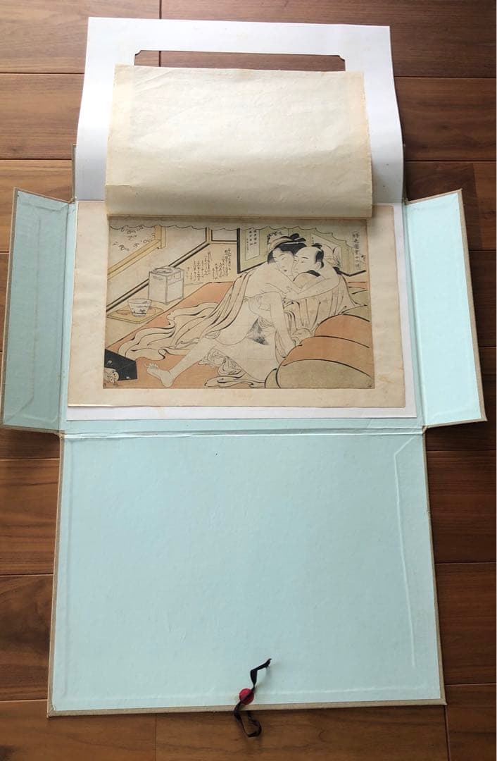 お値下げ！浮世絵　春画　好色園會十二候　勝川春潮　木版刷り