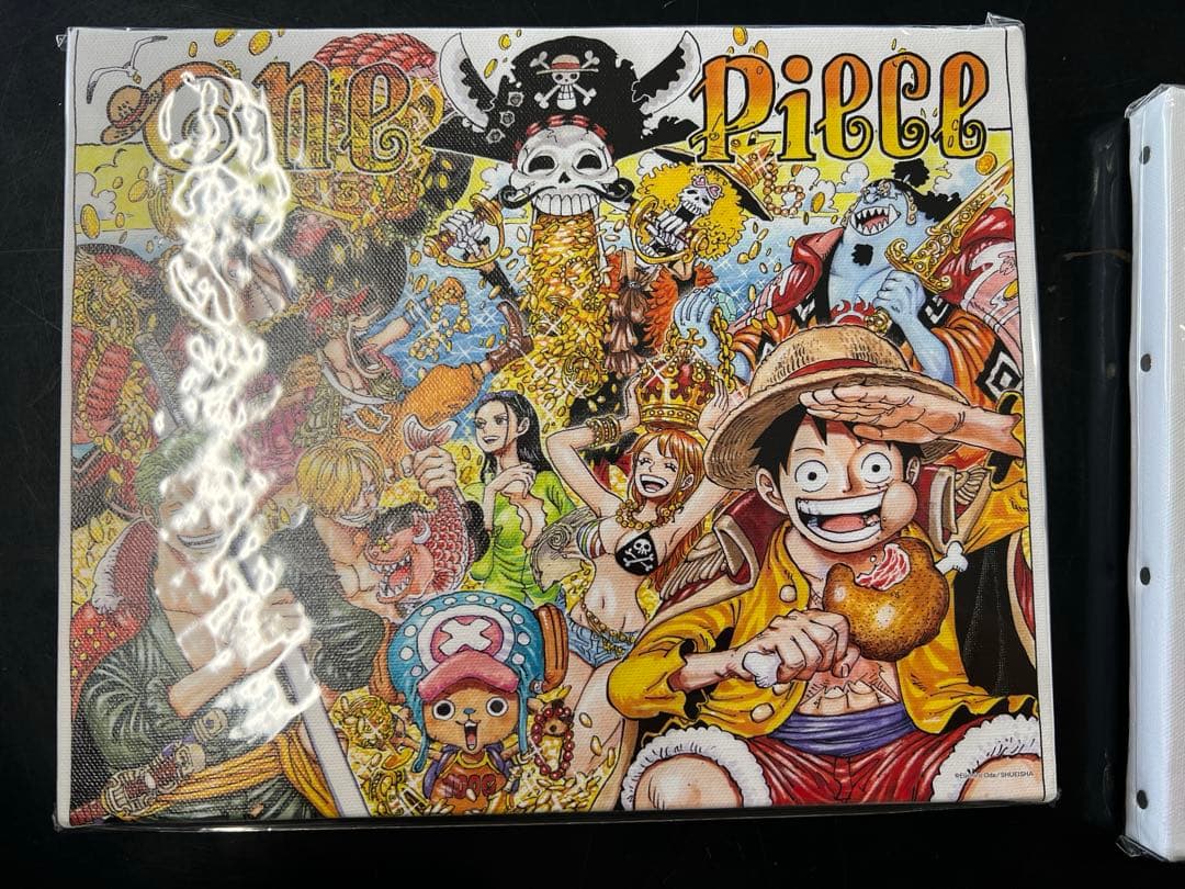 希少ワンピースキャンバスアート 100・1000話巻頭カラー 新品未開封