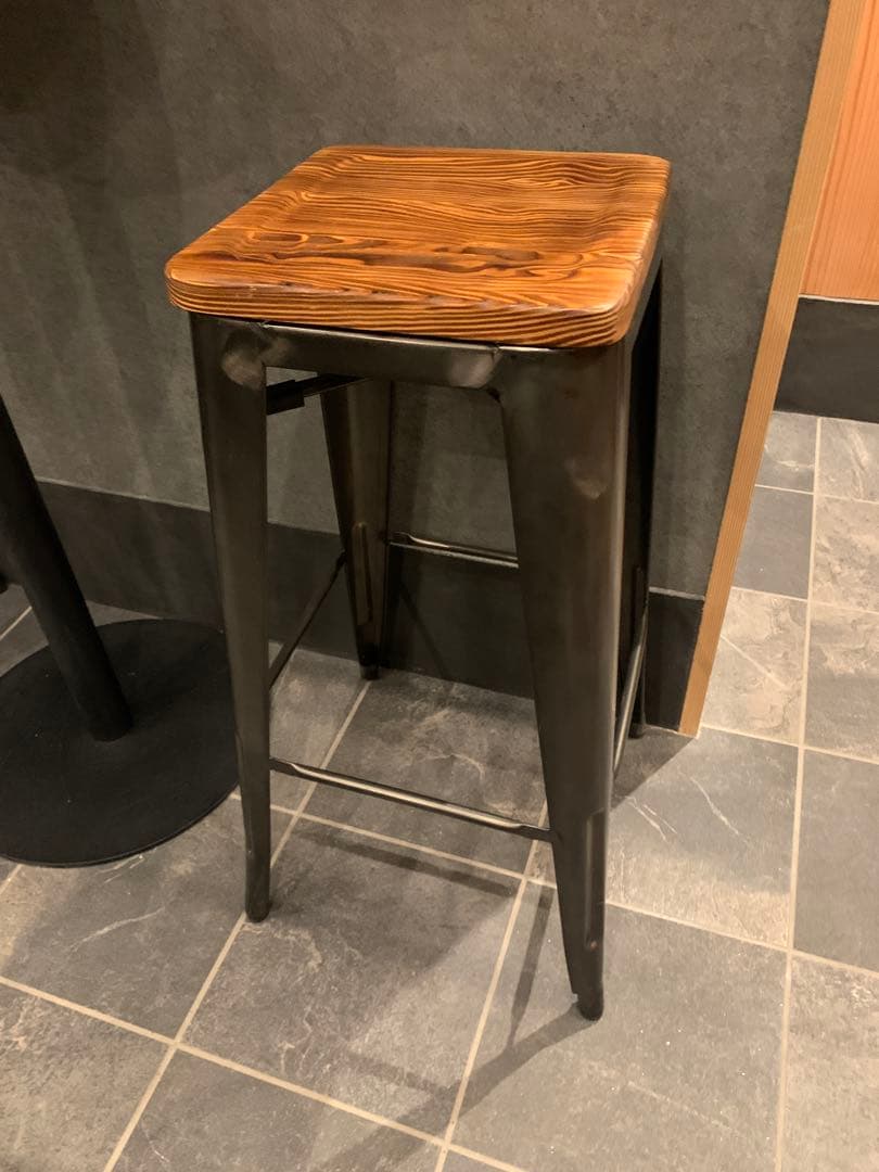 Lewis ルイス ヴィンテージウッドバーチェア ハイスツール 4脚セット