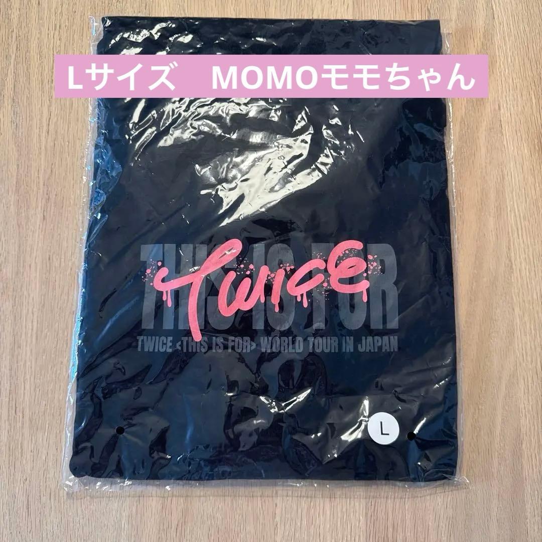 TWICE THIS IS FOR ツアーTシャツ Lサイズ MOMO モモ - メルカリ