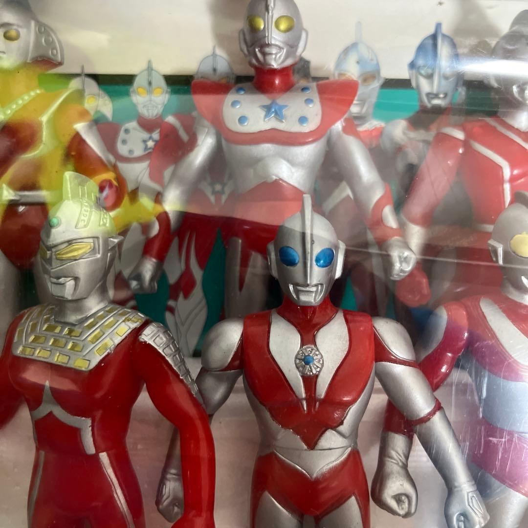 ⚠️レア　不滅のウルトラ戦士セット2 バンダイ　当時物　ソフビ