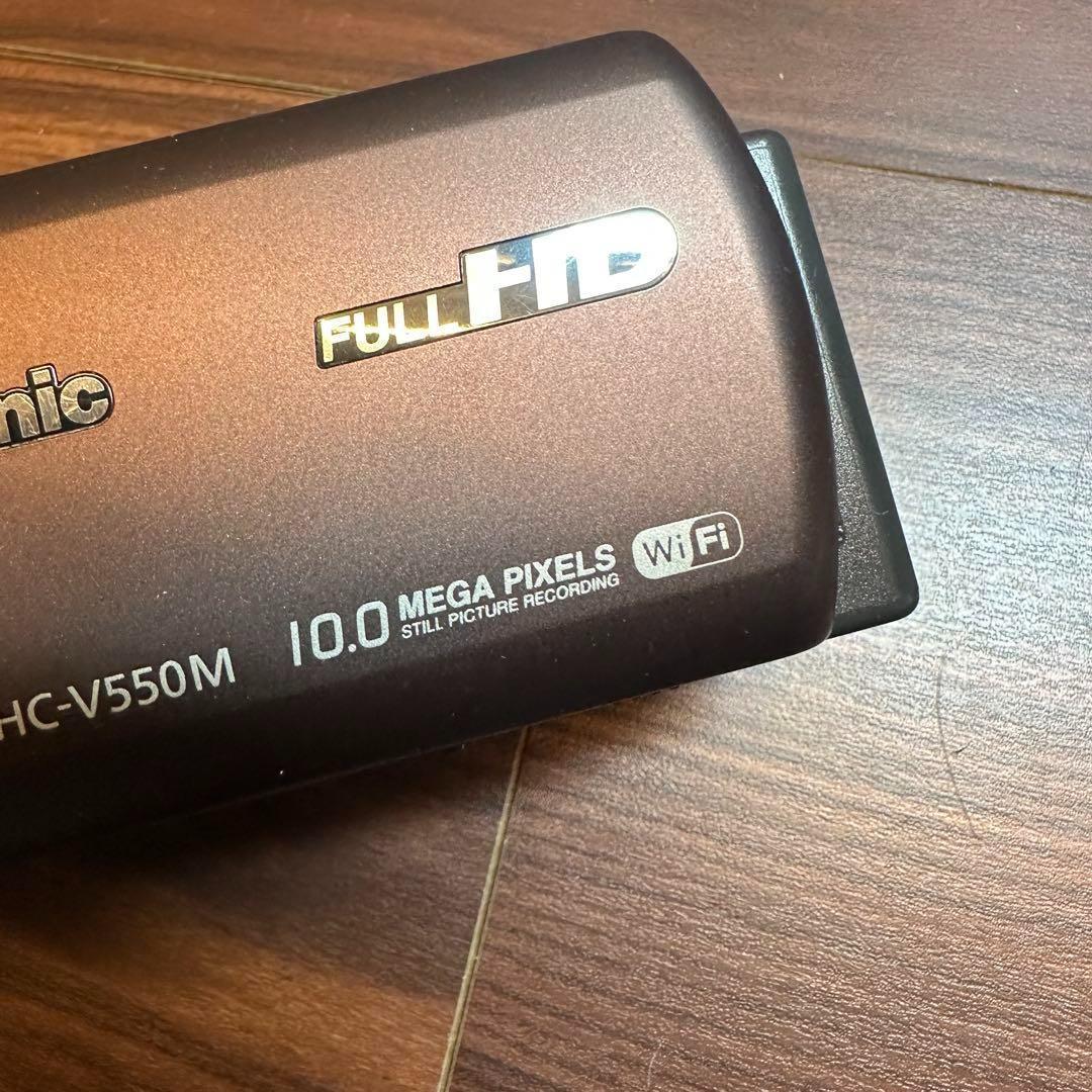Panasonic HC-V550M-T ビデオカメラ 2036
