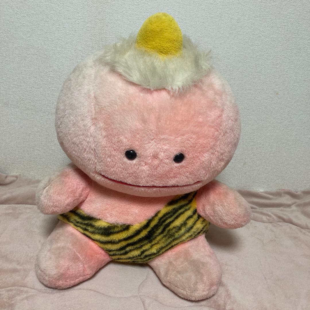 セキグチ 昭和レトロ ピカポン 大きなサイズ ぬいぐるみ 中古品