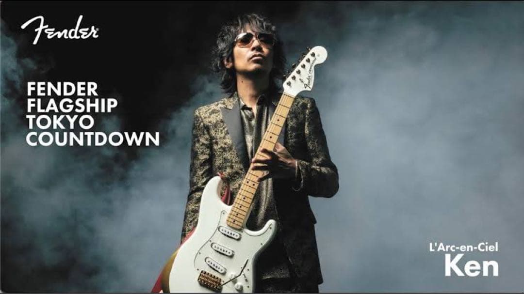 L'Arc〜en〜Ciel Ken 直筆サイン　Fender イベント2025