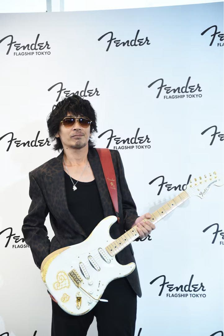 L'Arc〜en〜Ciel Ken 直筆サイン　Fender イベント2025