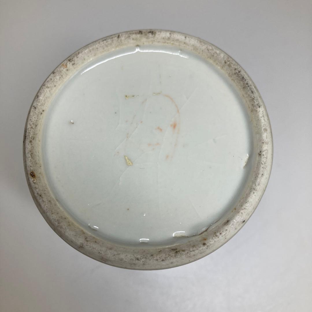 中国清時代 粉彩筆筒 共箱 高さ11㎝ トヒトコ 東さ7-0331☆2F - メルカリ