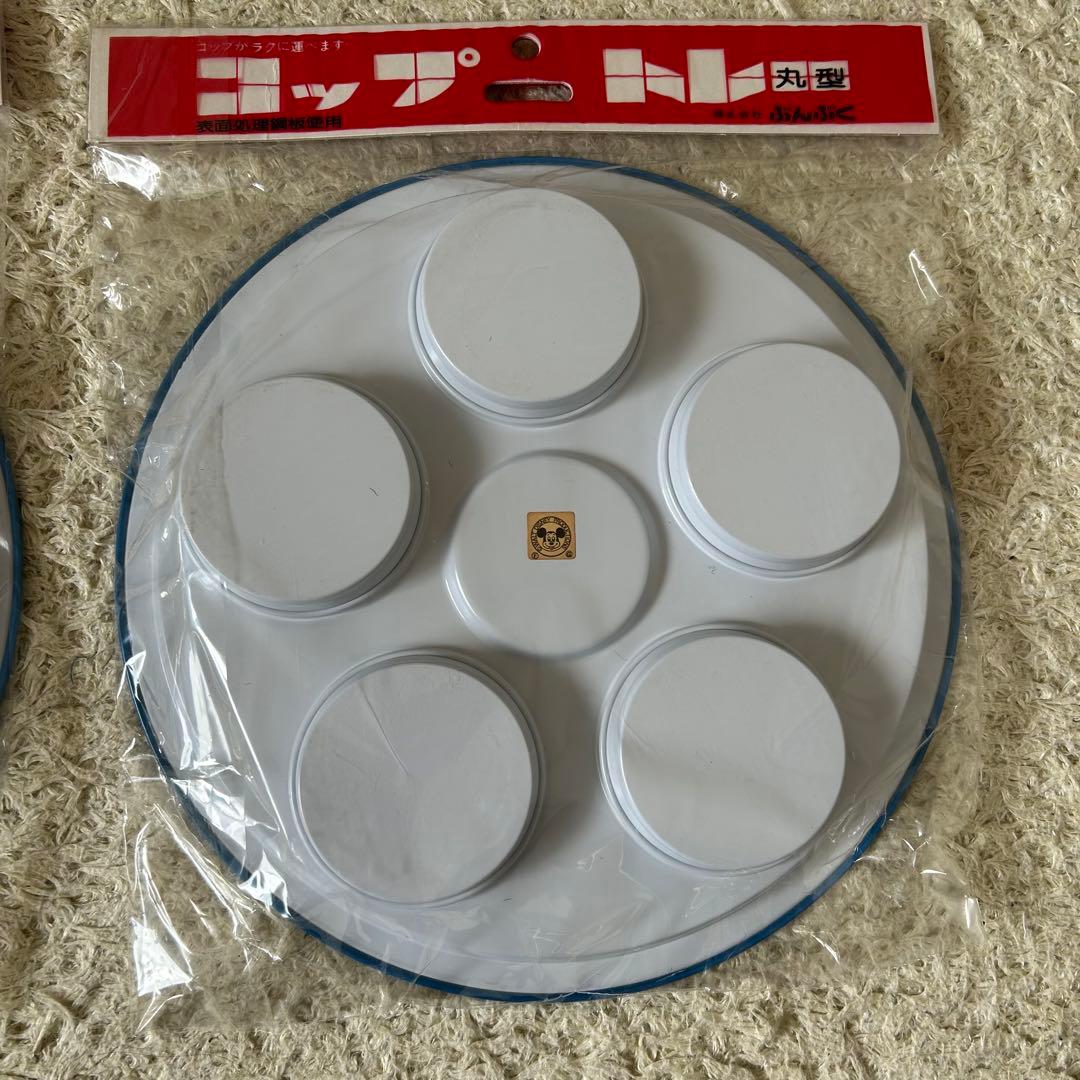 ディズニー❣️コップトレー　昭和レトロ　当時物　ウォルトディズニー　レア　ぶんぶく