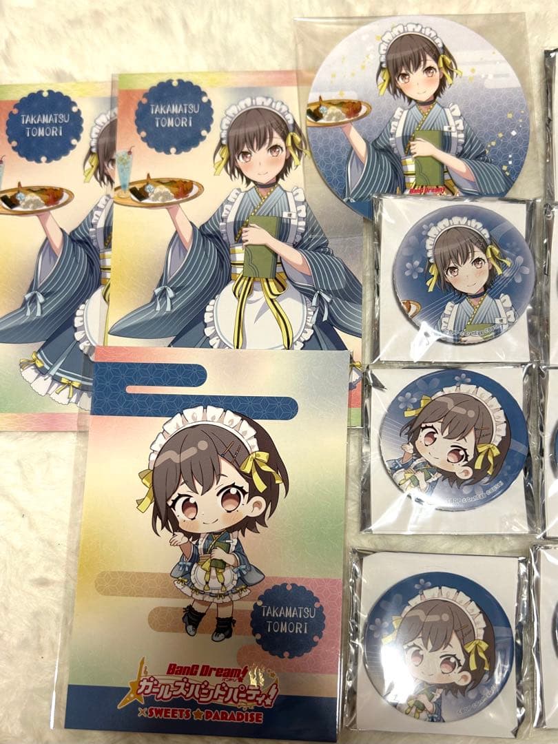 ✨美品✨ バンドリ スイパラ 缶バッジ ポストカード 高松燈 MyGO