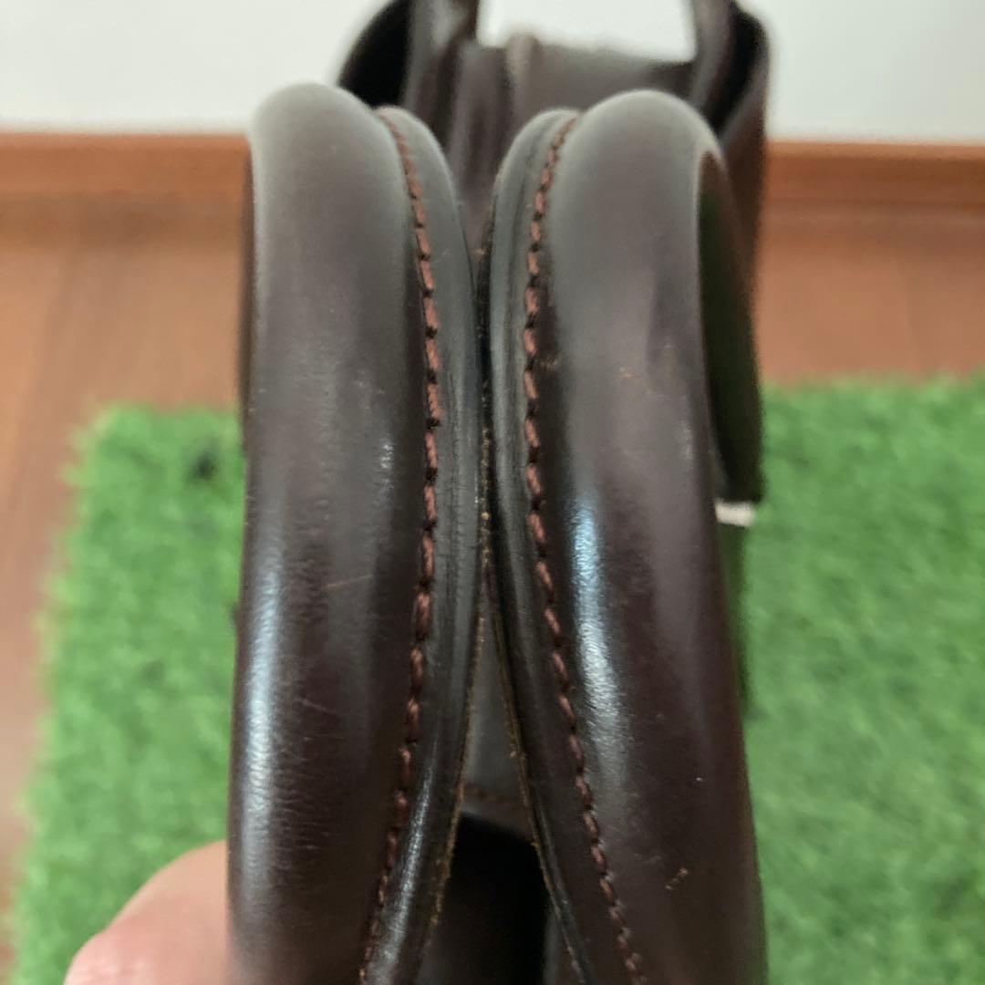 万双　ビジネスバッグ　ブライドル　シングル天ファスナー